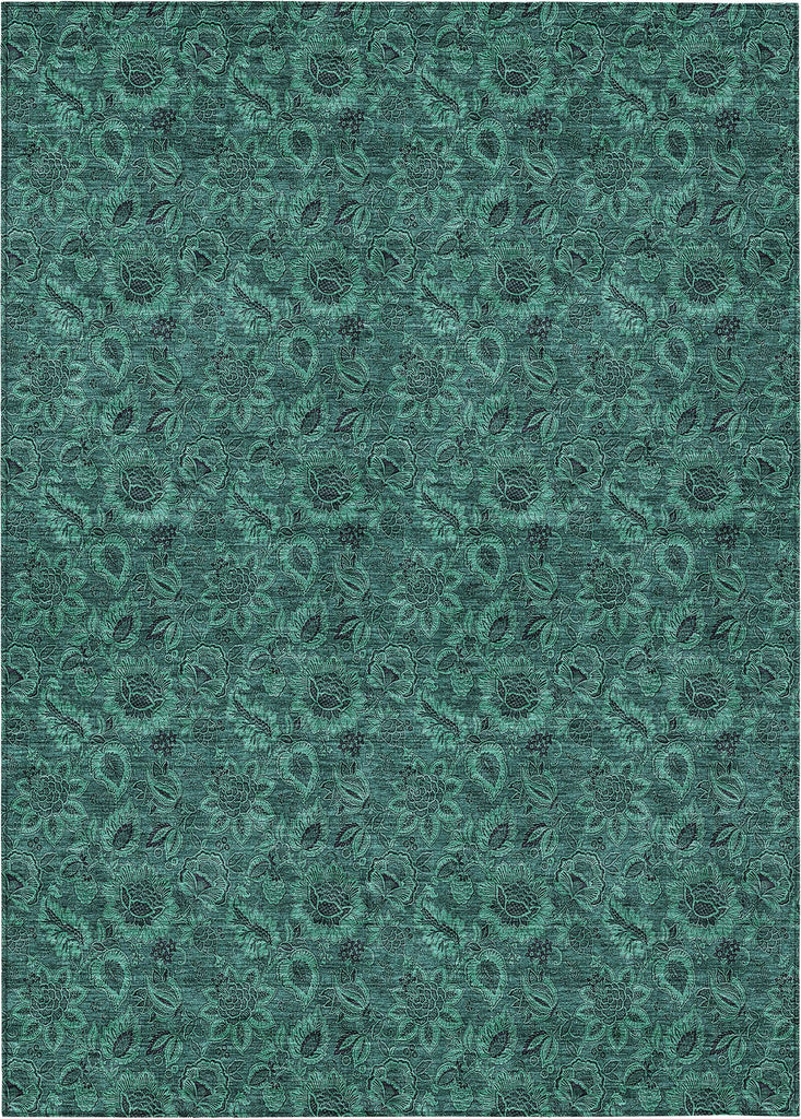 addison chantille acn661 teal rug