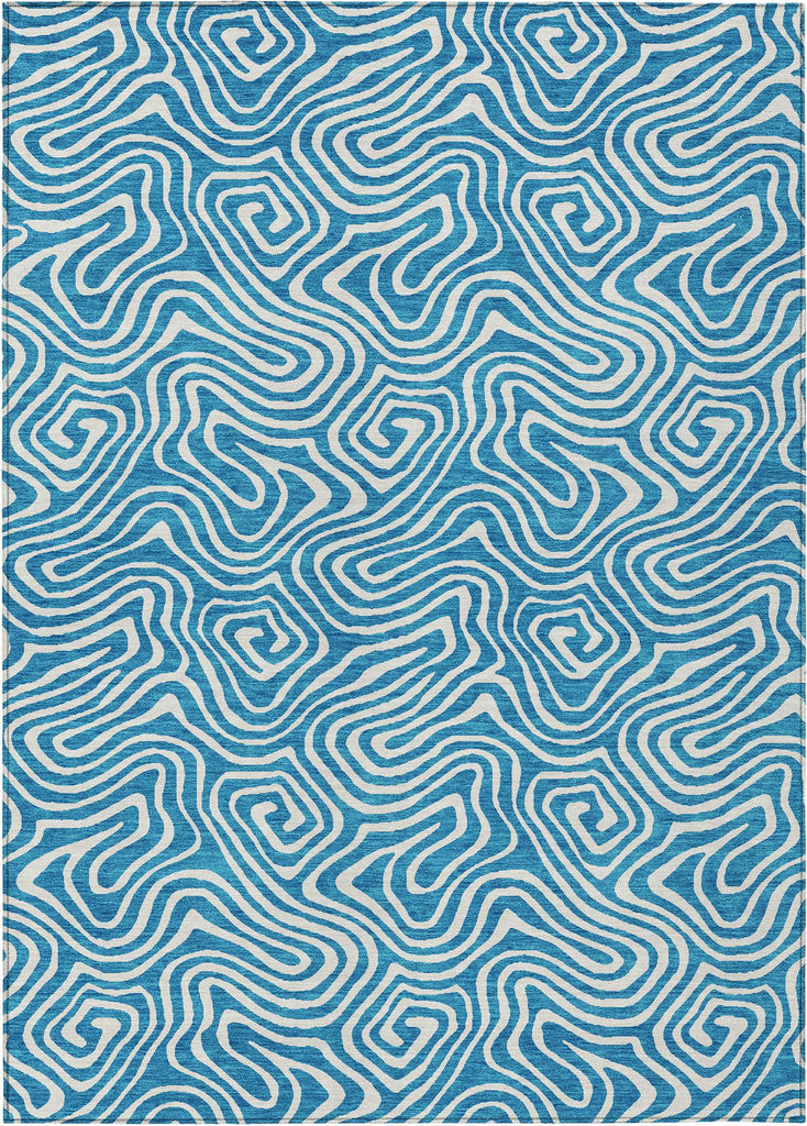 addison chantille acn1030 teal rug