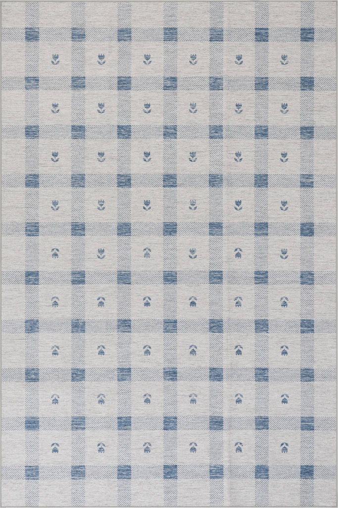 dash albert teahouse da2411 blue machine washable polyester rug