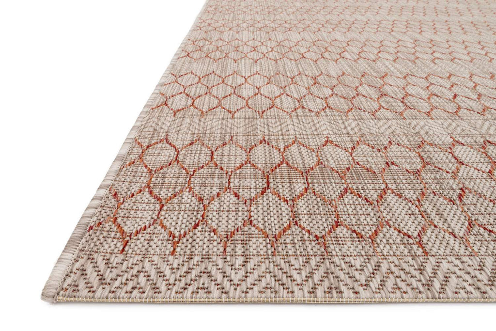 loloi rugs isle ie 01 beige rust rug