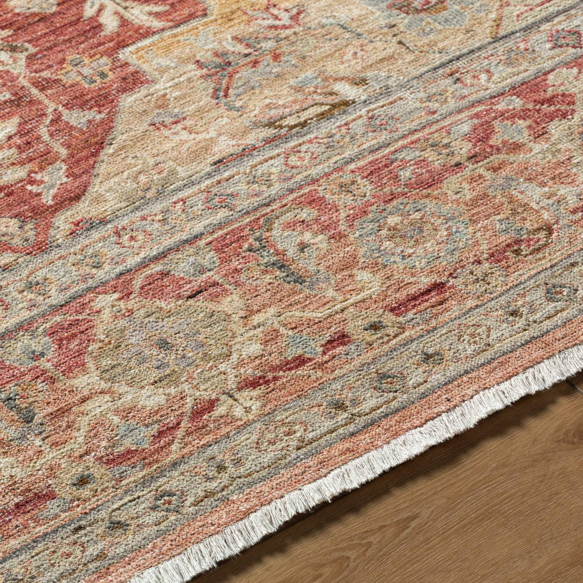 surya khorasan kho 2301 crimson rug