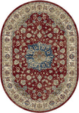 dynamic ancient garden 57559 1464 red rug