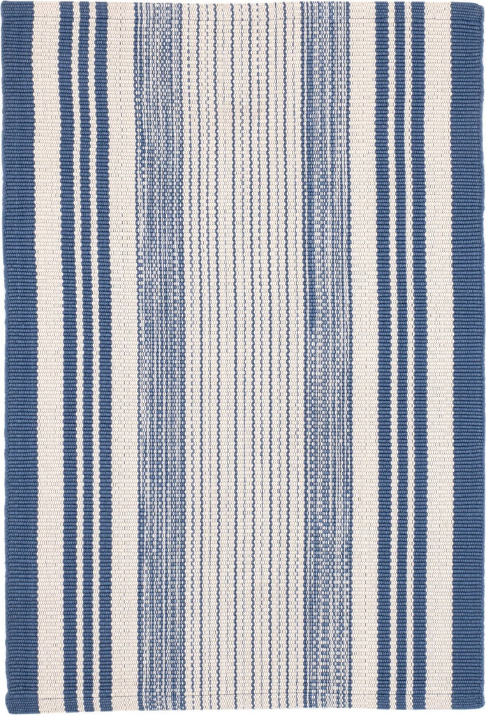 dash albert quincy stripe da2287 denim woven flatwoven polypropylene rug