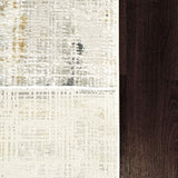 dynamic quartz 27071 155 ivory rug