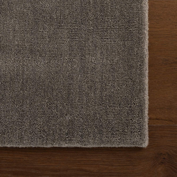 dash albert gania da2532 grey loom knotted wool rug