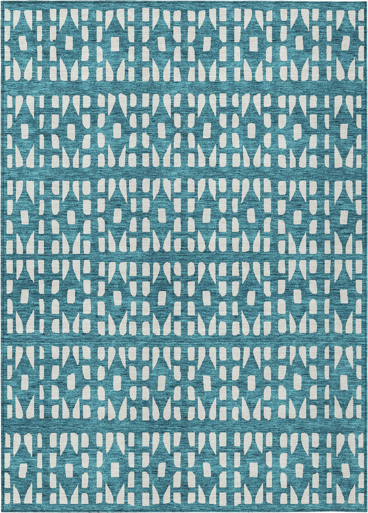 addison chantille acn963 teal rug
