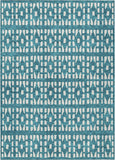 addison chantille acn963 teal rug