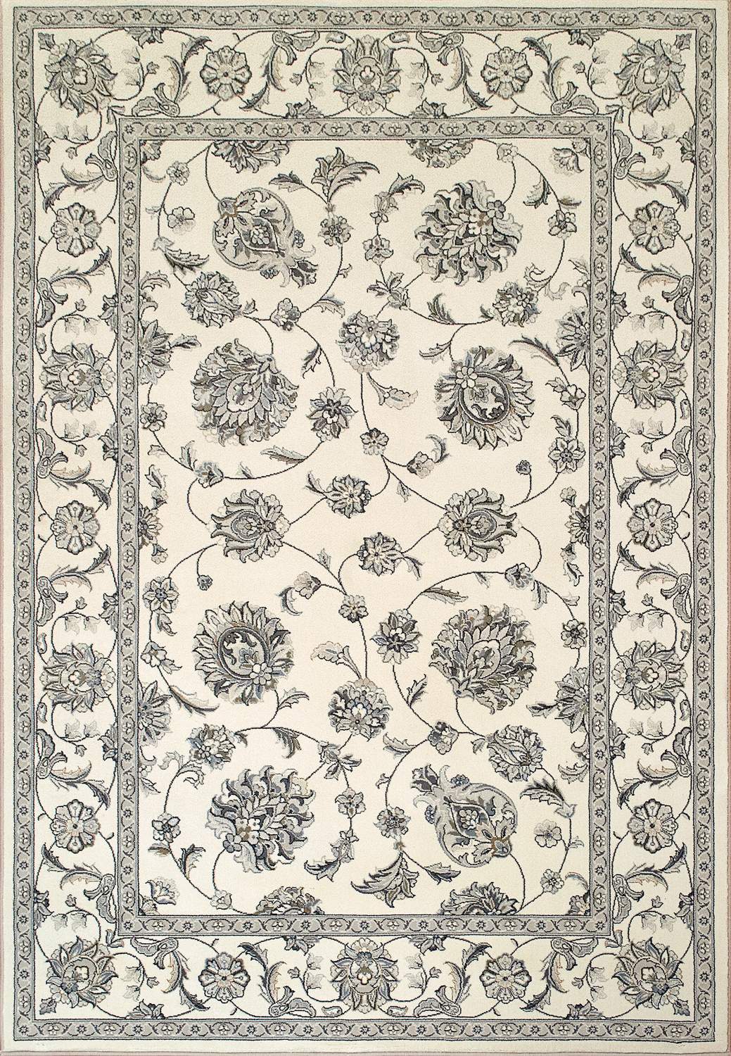dynamic rugs ancient garden 57365 6666 cream rug