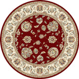 dynamic rugs ancient garden 57365 1464 red rug