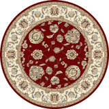 dynamic rugs ancient garden 57365 1464 red rug