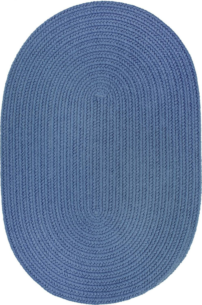 rhody solid poly s028 marina blue rug