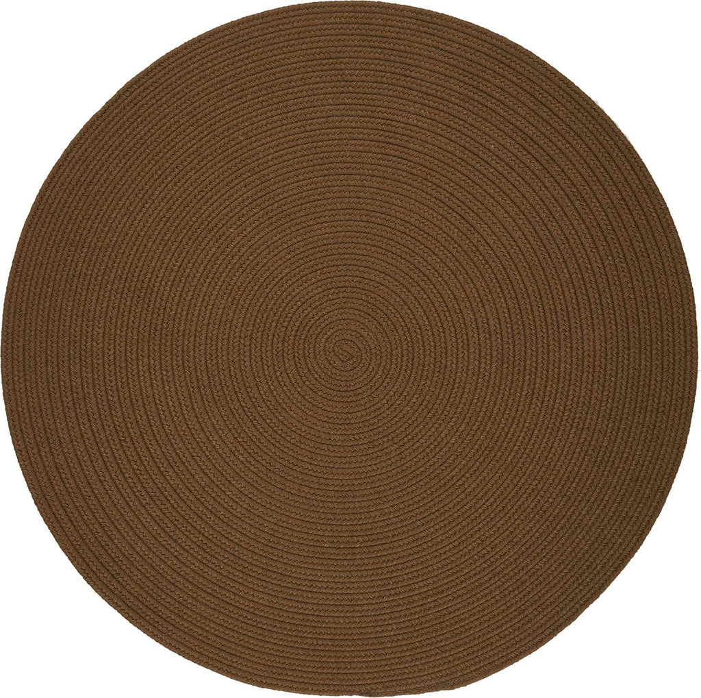 rhody solid poly s025 lt brown rug