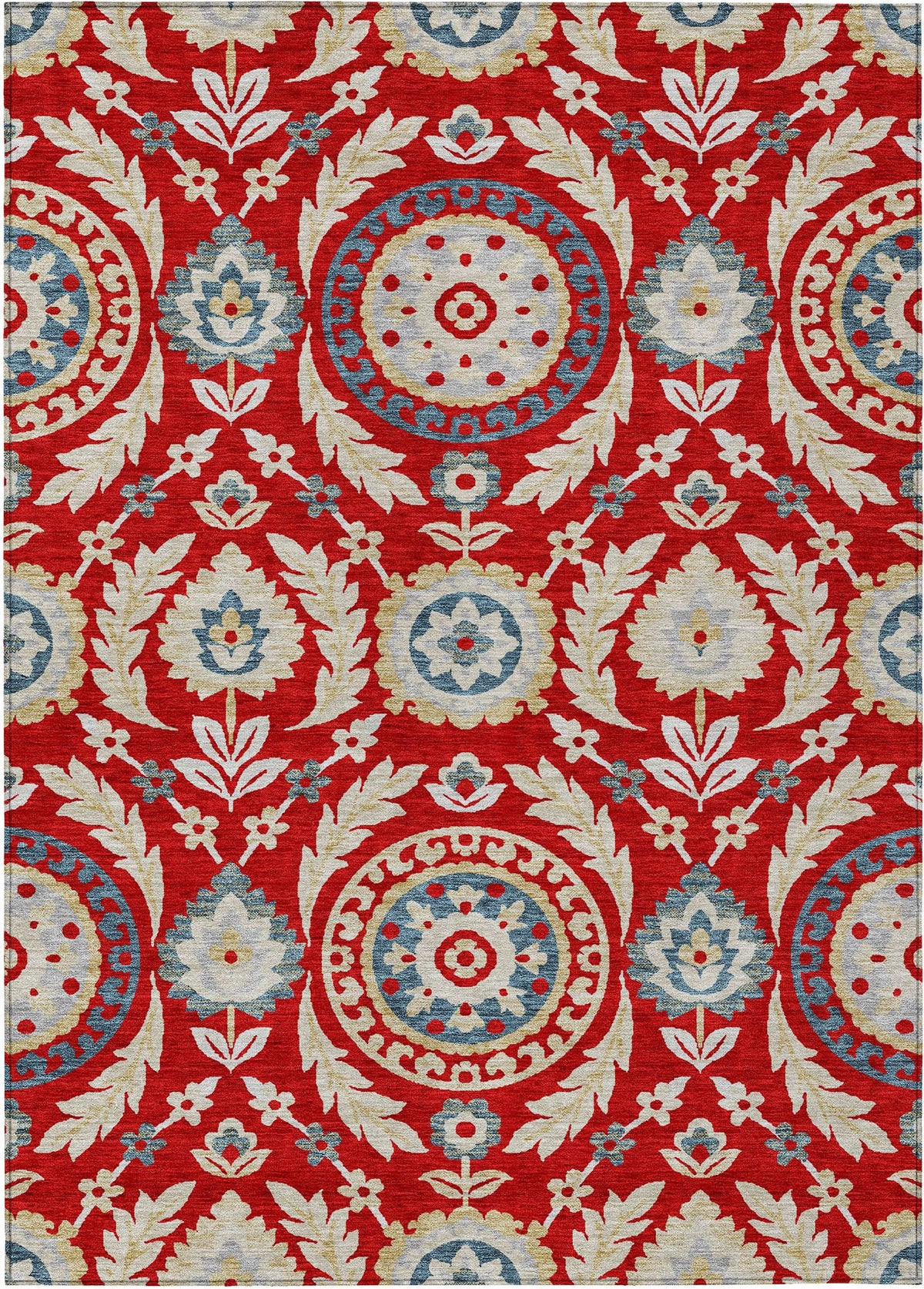 addison chantille acn751 red rug
