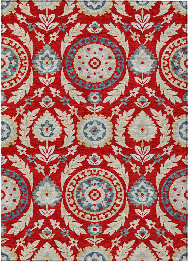 addison chantille acn751 red rug