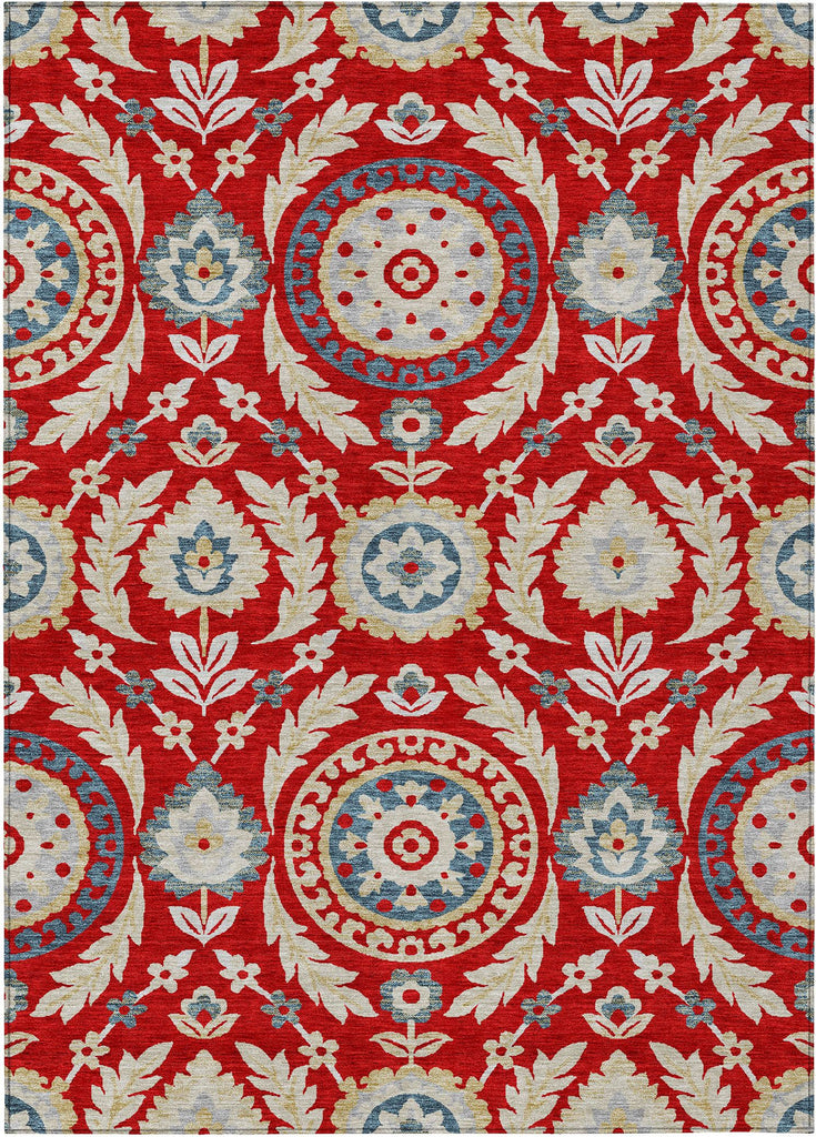 addison chantille acn751 red rug