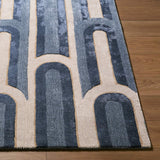 surya fuji fjj 2301 charcoal rug