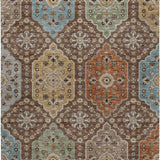 dalyn silk road sr7 chocolate rug