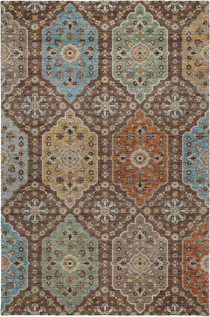 dalyn silk road sr7 chocolate rug