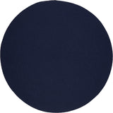 rhody solid wool s156 navy rug