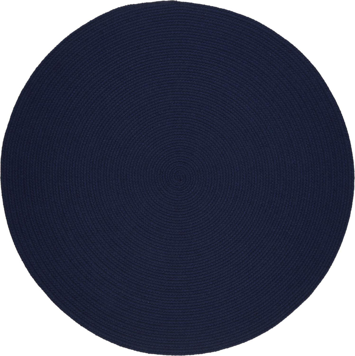 rhody solid wool s156 navy rug