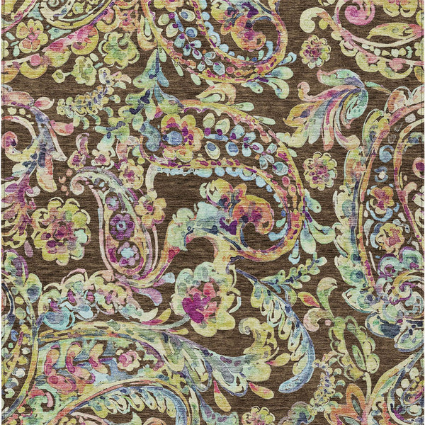 addison chantille acn834 chocolate rug