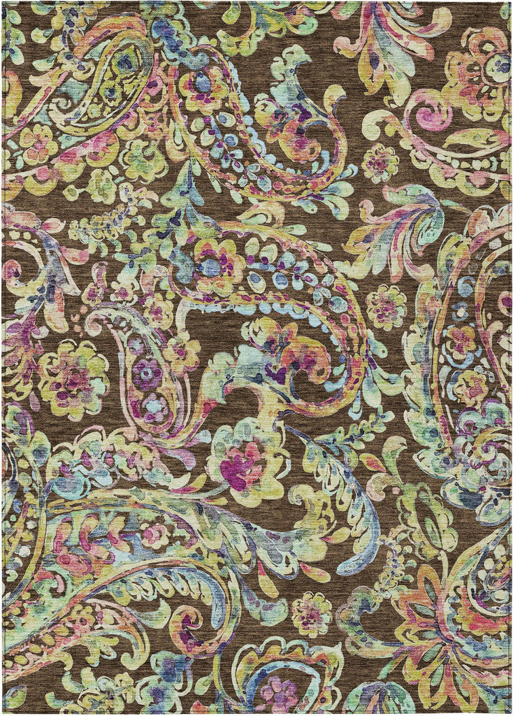 addison chantille acn834 chocolate rug