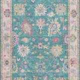 dalyn hatay hy7 teal rug