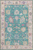 dalyn hatay hy7 teal rug