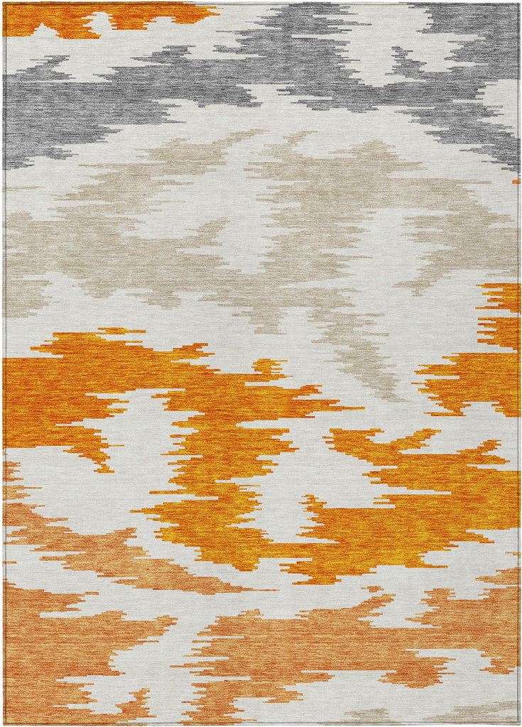 addison chantille acn746 orange rug