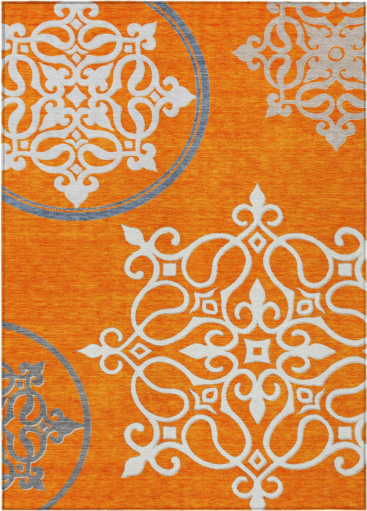 addison chantille acn874 orange rug