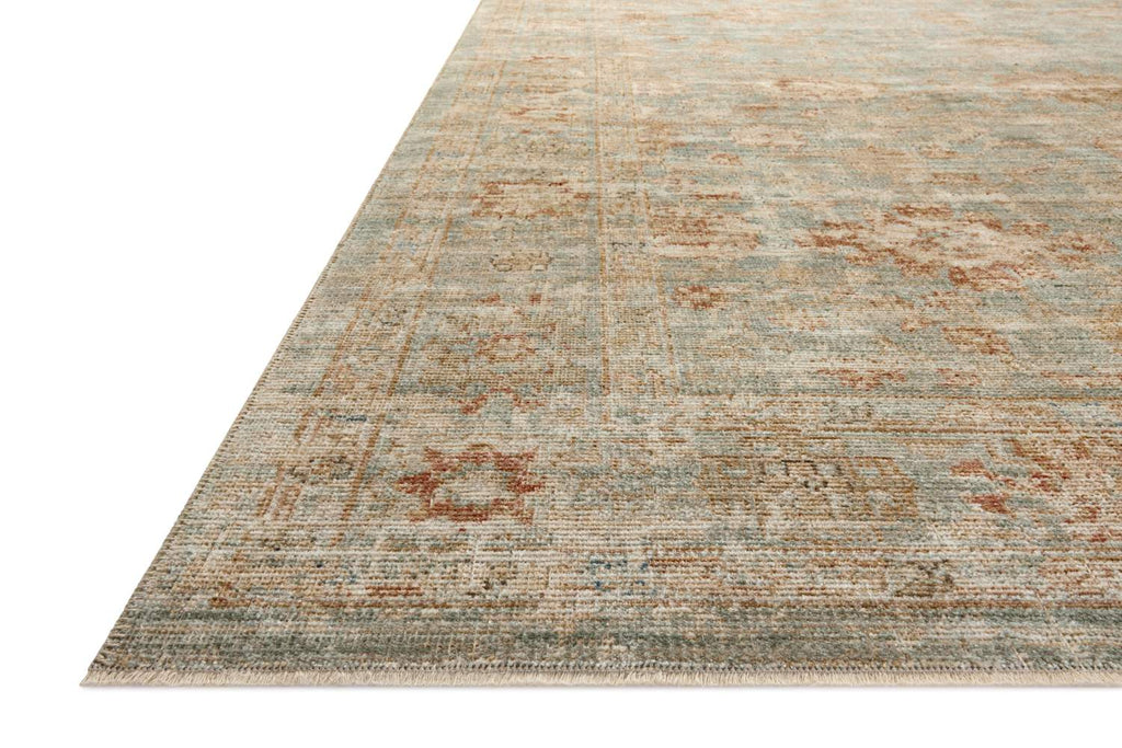 loloi rugs heritage her 06 aqua terracotta rug
