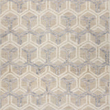 annie selke mw senava da2520 grey machine washable polyester rug