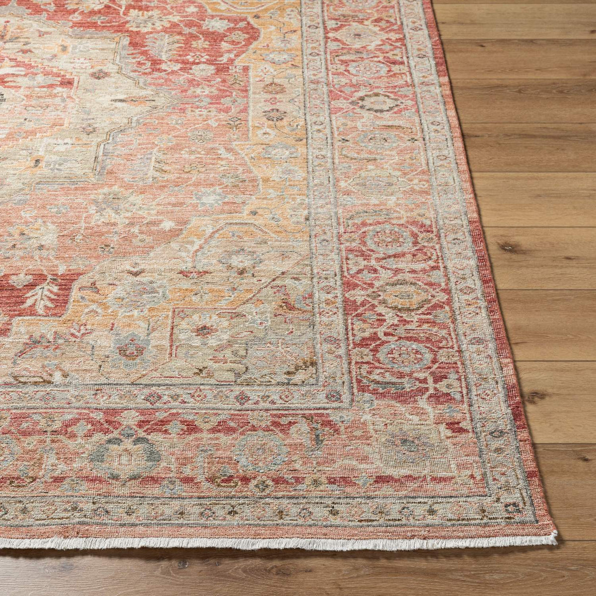 surya khorasan kho 2301 crimson rug
