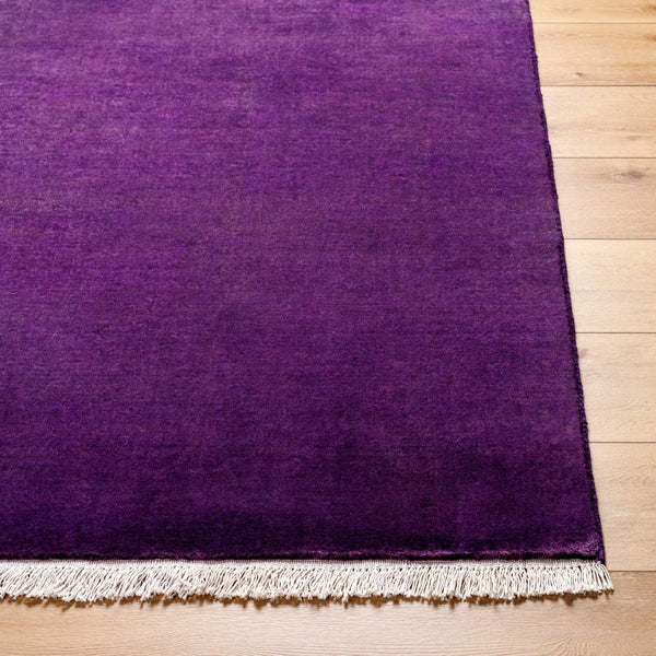 surya evergreen evg 2300 dark plum rug