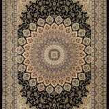 dynamic rugs ancient garden 57090 3484 navy rug
