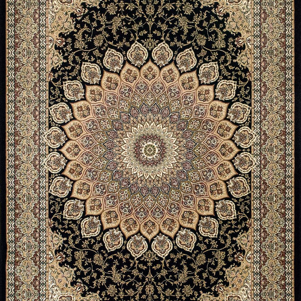 dynamic rugs ancient garden 57090 3484 navy rug