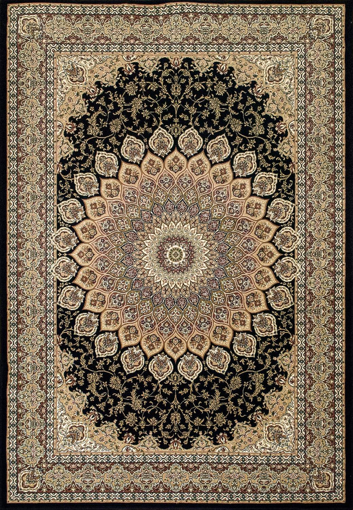 dynamic rugs ancient garden 57090 3484 navy rug