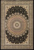 dynamic rugs ancient garden 57090 3484 navy rug