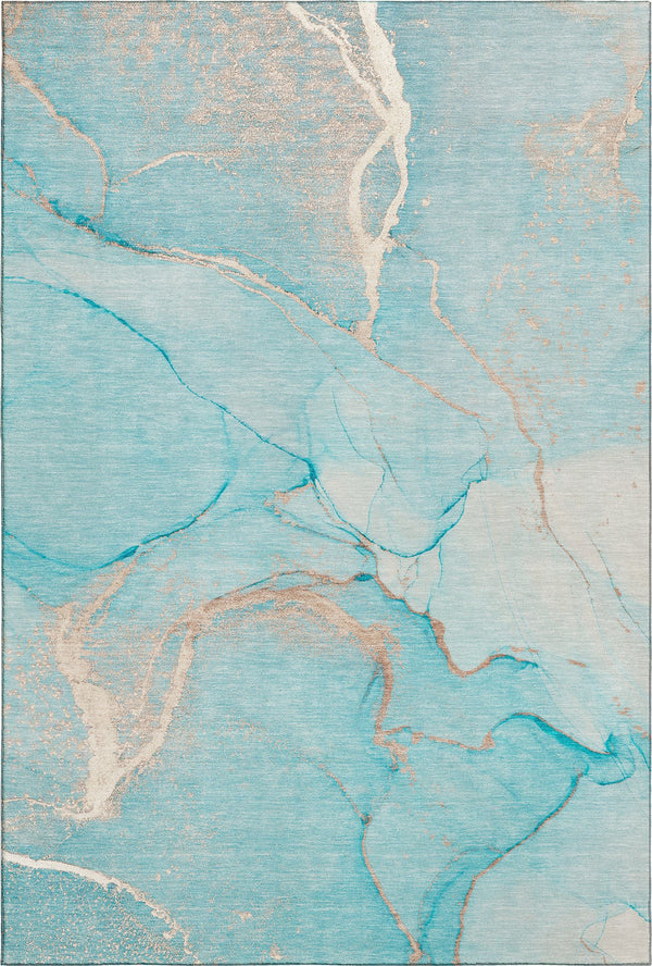 dalyn odyssey oy7 teal rug