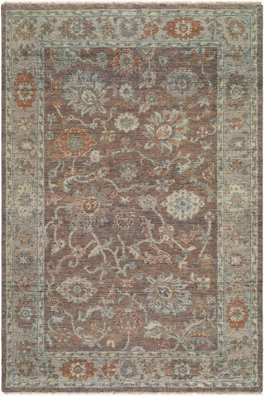 surya reign reg 2318 brown rug