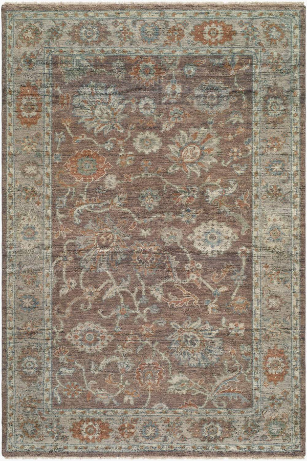 surya reign reg 2318 brown rug