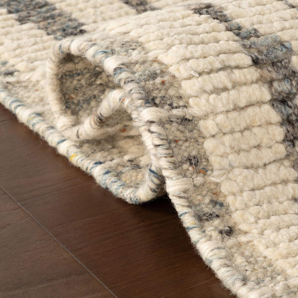 dash albert zarina da2546 dark grey hand knotted wool rug