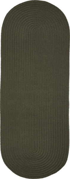 rhody solid poly s029 dark sage rug