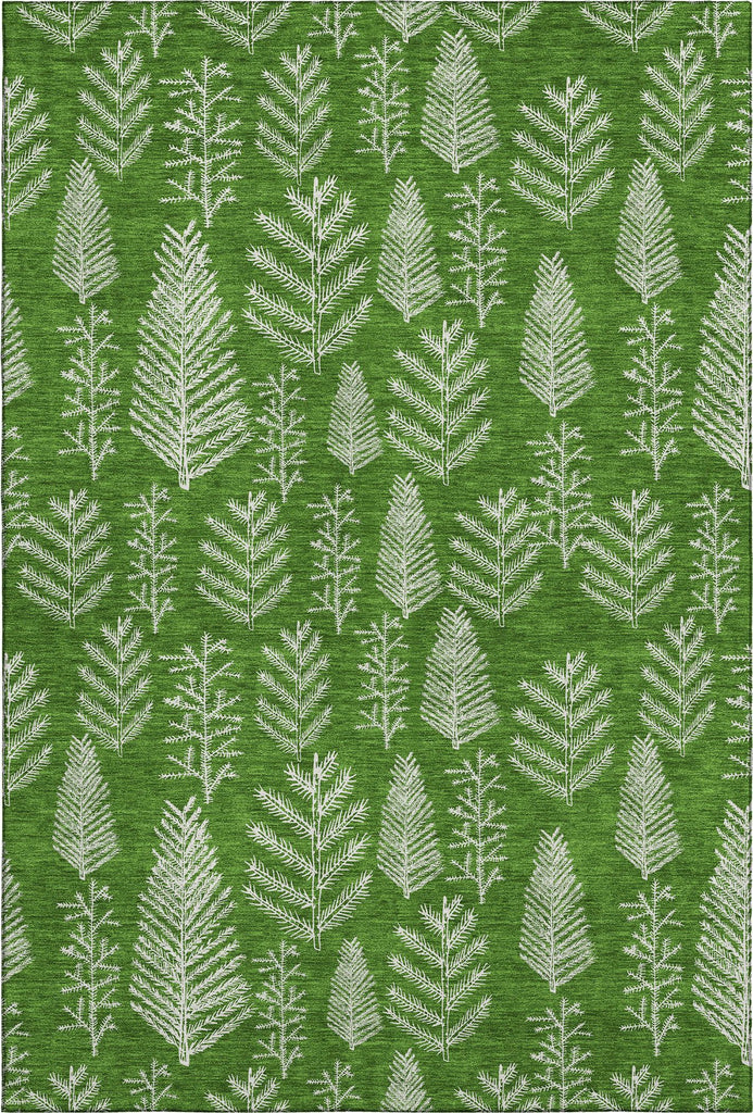 dalyn merry bright my21 green rug