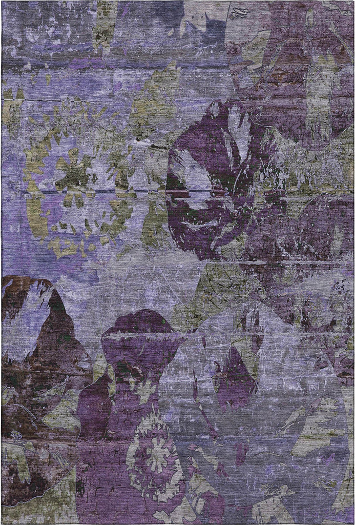 addison mayfield amf555 purple rug