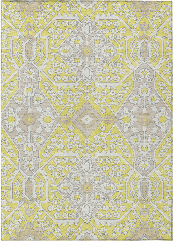 addison chantille acn863 yellow rug