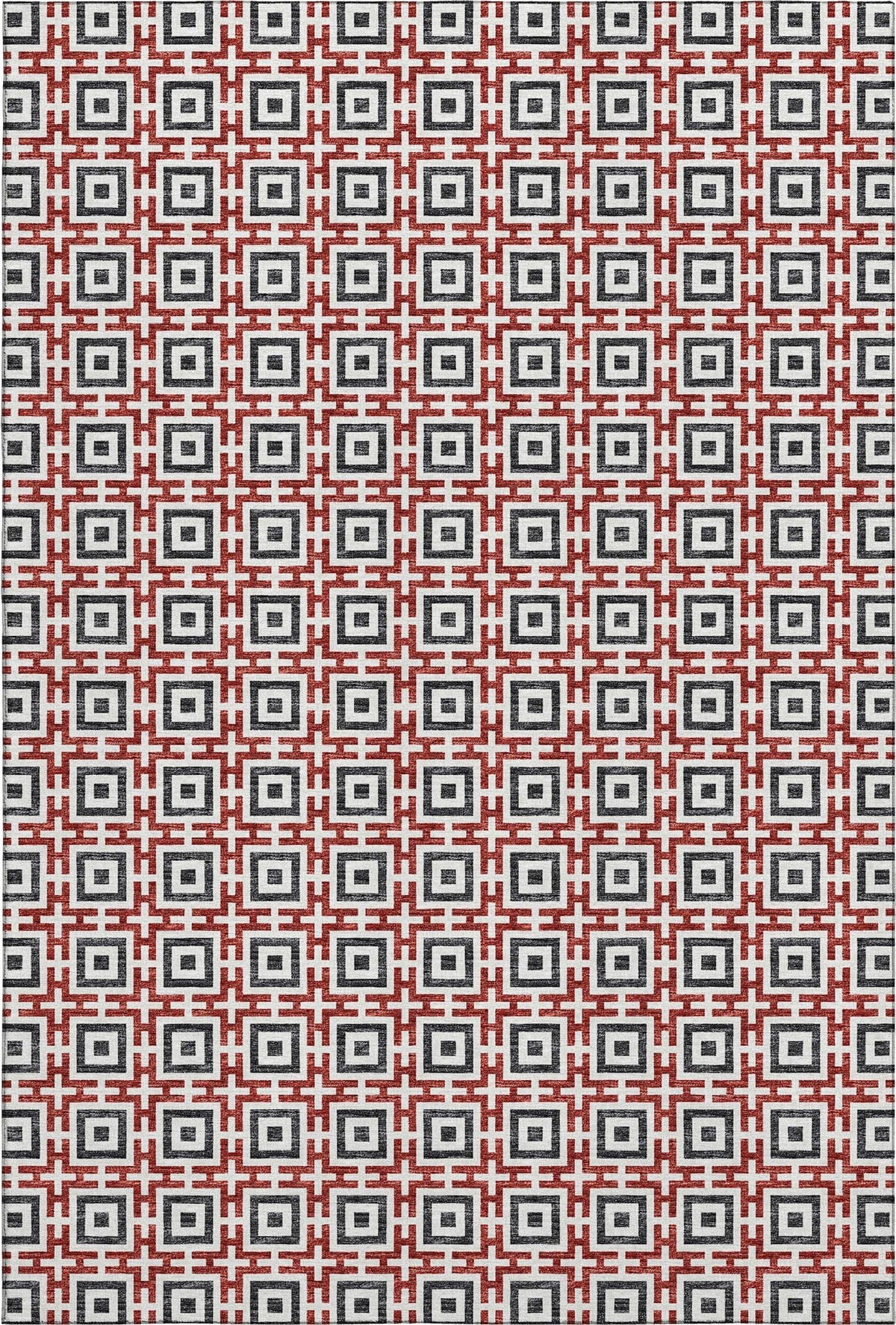 addison mayfield amf139 red rug