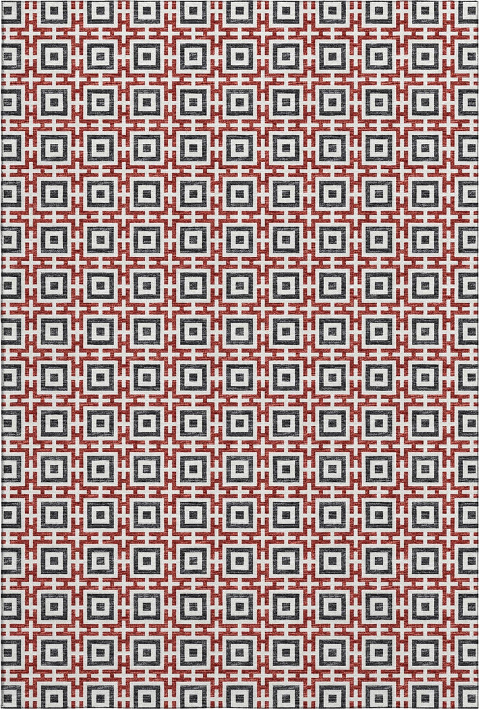 addison mayfield amf139 red rug