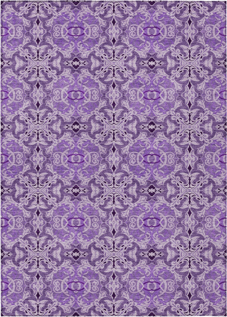 addison chantille acn783 purple rug