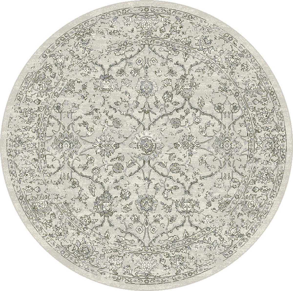 dynamic rugs ancient garden 57136 9696 silver rug